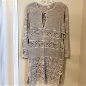 Voltri Beige Cover Up/sweater dress